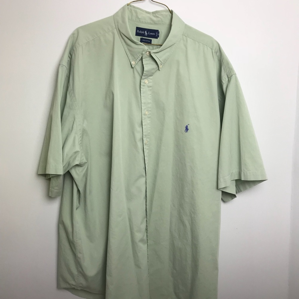Ralph Lauren short sleeve shirt. Size 3X